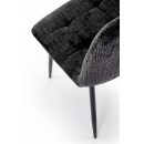 Стул HALMAR K547 черный/черный